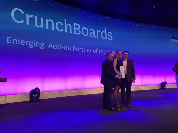 CrunchBoards award ceremony